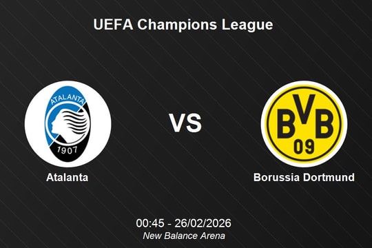 Nhận định Atalanta vs Borussia Dortmund - UEFA Champions League