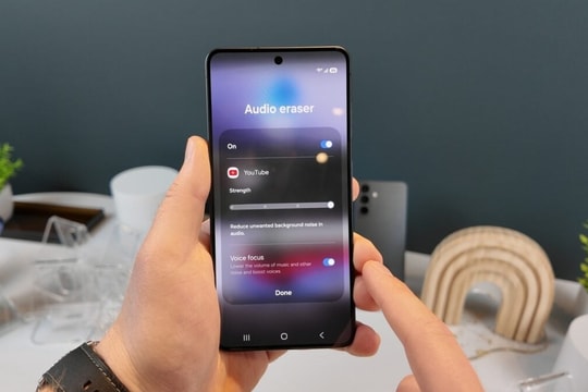Galaxy S26 nâng cấp AI Audio Eraser: Xóa tiếng ồn ngay cả khi đang xem livestream