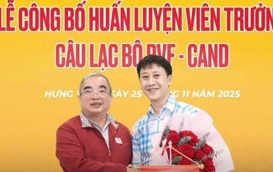 HLV Nguyễn Thành Công và kế hoạch giúp PVF-CAND lội ngược dòng trụ hạng V.League