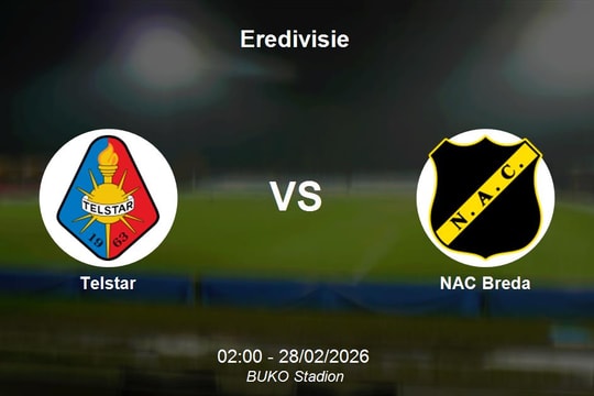 Nhận định Telstar vs NAC Breda - Cuộc chiến trụ hạng tại Eredivisie