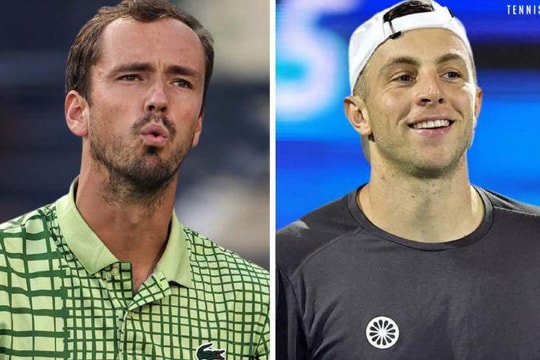 Chung kết Dubai Championships: Daniil Medvedev tái đấu Griekspoor, quyết đòi món nợ năm xưa