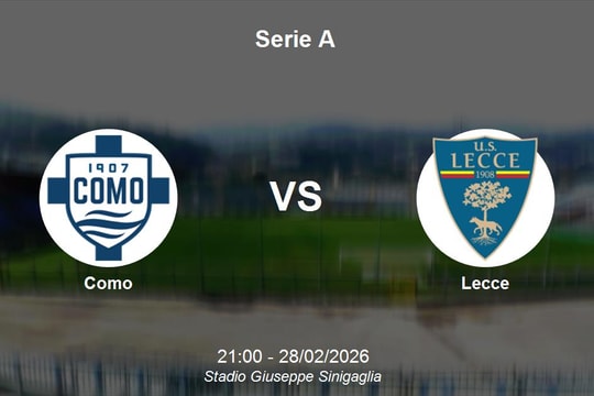 Nhận định Como vs Lecce - Serie A