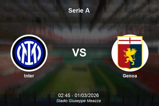 Nhận định Inter vs Genoa - Serie A: Thử thách cực đại tại Giuseppe Meazza