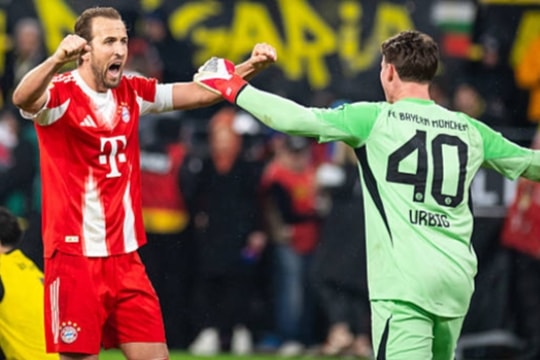 Harry Kane lập cú đúp, Bayern Munich hạ gục Dortmund 3-2 trong trận Der Klassiker kịch tính