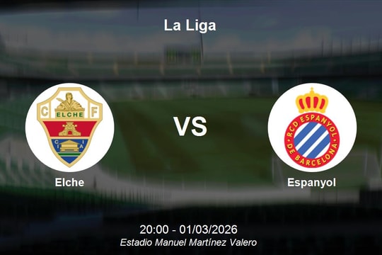 Nhận định Elche vs Espanyol - Cuộc chiến giành điểm tại Estadio Manuel Martínez Valero