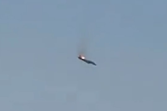 Tiêm kích được cho là F-15E Strike Eagle của không quân Mỹ rơi ở Kuwait