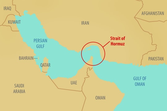 Giá dầu tăng hơn 13%: Eo biển Hormuz bị gián đoạn vì căng thẳng Iran
