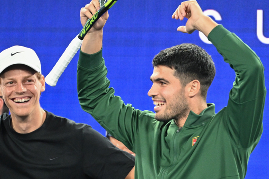 Alcaraz cán mốc 60 tuần số 1 ATP: Sinner đe dọa ngôi vương trước thềm Indian Wells