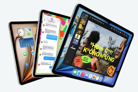 Apple ra mắt iPad Air M4: Nâng cấp RAM 12GB và Wi-Fi 7, giá từ 15.67 triệu đồng