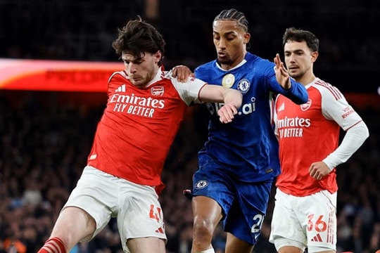 Declan Rice rực sáng trước Chelsea: Màn trình diễn đẳng cấp và nỗi lo từ phút 76