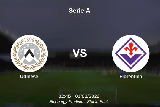 Nhận định Udinese vs Fiorentina - Serie A: Thử thách cho chủ nhà tại Bluenergy Stadium