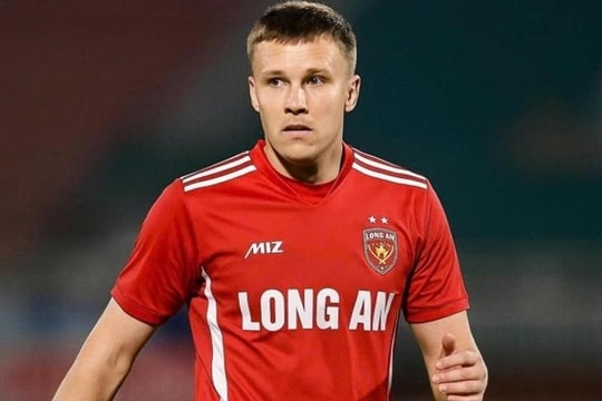 CLB Long An thanh lý ngoại binh Nga Ivan Khleborodov sau 1 bàn thắng