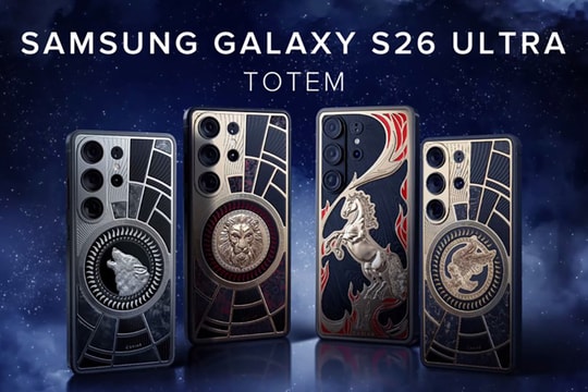 Caviar ra mắt Galaxy S26 Ultra Totem Collection: Phiên bản dát vàng 24K giới hạn chỉ 19 chiếc