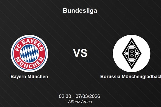 Nhận định Bayern München vs Borussia Mönchengladbach - Bundesliga