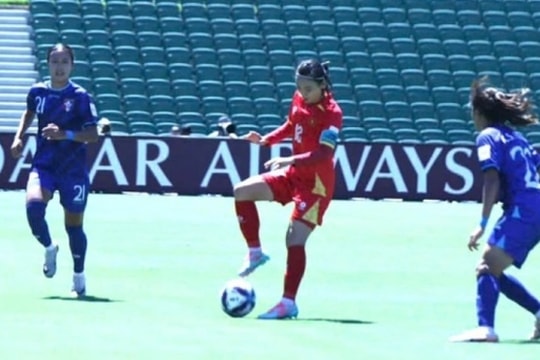 Tuyển nữ Việt Nam thua sát nút 0-1 trước Đài Bắc Trung Hoa dưới nắng gắt tại Australia