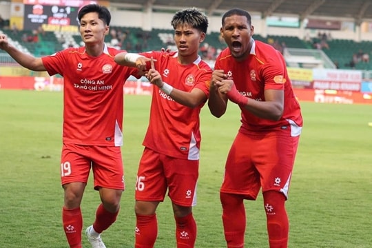 Công An TP.HCM thắng HAGL 1-0: Khoa Ngô ghi bàn quyết định giúp đội khách giành 3 điểm tại Pleiku