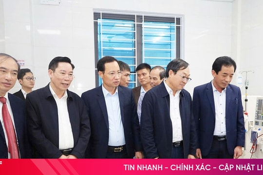 Trang bị 7 máy chạy thận nhân tạo cho Trung tâm Y tế Tiên Điền