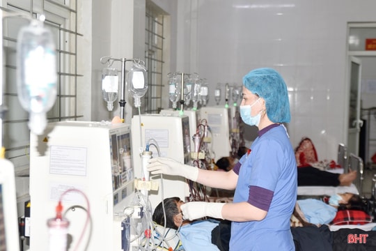 Mở rộng mạng lưới điều trị suy thận cho bệnh nhân ở Hà Tĩnh