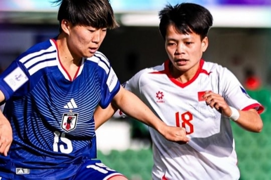 Tuyển nữ Việt Nam chia tay Asian Cup 2026 sau thất bại trước Nhật Bản
