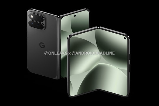 Google Pixel 11 Pro Fold lộ diện qua ảnh render: Thiết kế siêu mỏng và chip Tensor G6