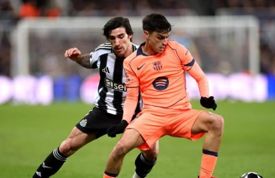 Sandro Tonali gây thất vọng trước Barcelona: Dấu hỏi cho mức giá 100 triệu bảng của MU