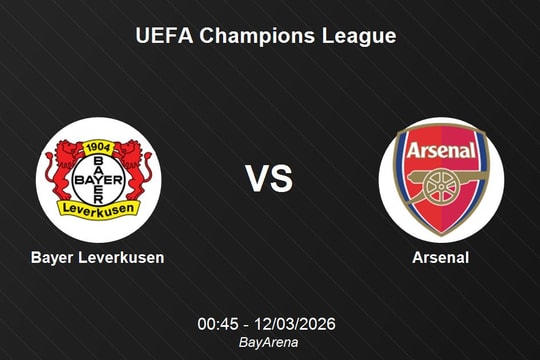 Nhận định Bayer Leverkusen vs Arsenal - Thử thách cho chủ nhà tại UEFA Champions League