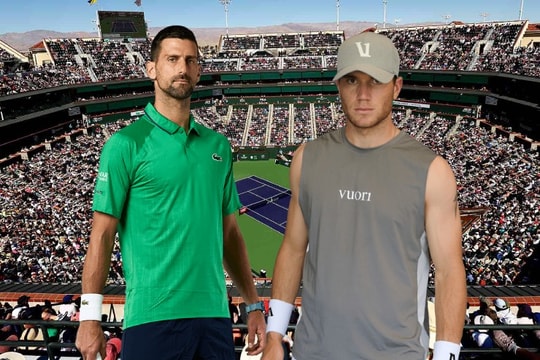 Novak Djokovic đối đầu Jack Draper tại Indian Wells: Thử thách từ sức trẻ