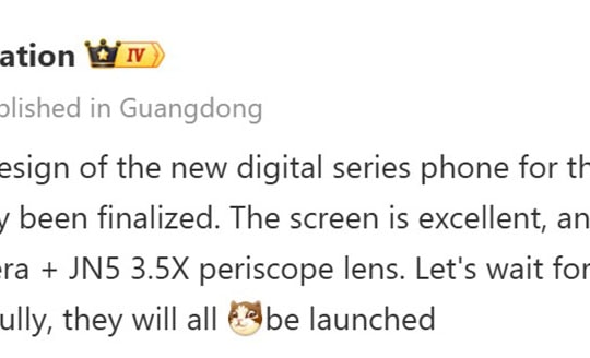 realme 17 Pro+ lộ cấu hình camera: Cảm biến 200MP và ống kính tiềm vọng 3.5x mạnh mẽ