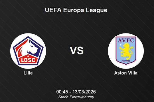 Nhận định Lille vs Aston Villa - UEFA Europa League