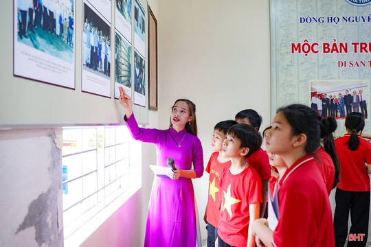 Khi không gian của di sản trở thành “lớp học mở" cho học sinh