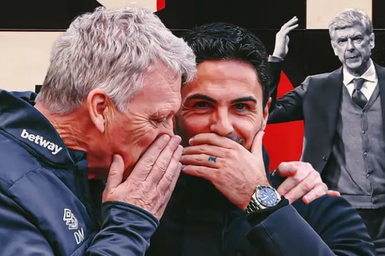 Arsenal thăng hoa nhờ di sản thực dụng của David Moyes: Sự lột xác dưới thời Mikel Arteta