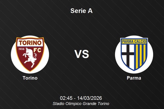 Nhận định Torino vs Parma - Serie A: Cuộc chiến tâm điểm tại Stadio Olimpico