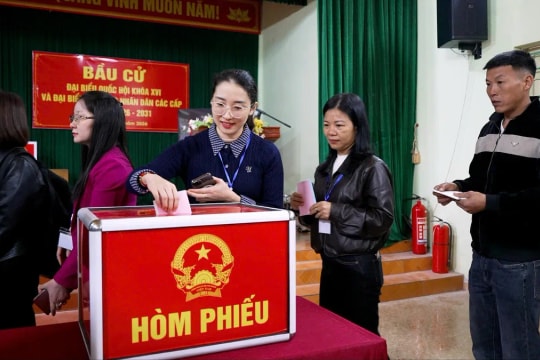 Thời gian đi bầu cử hôm nay 15/3/2026