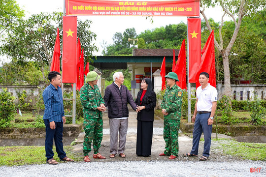 Các xã vùng biên Hà Tĩnh chuẩn bị kỹ lưỡng, chu đáo cho ngày bầu cử