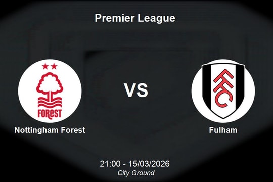Nhận định Nottingham Forest vs Fulham - Premier League