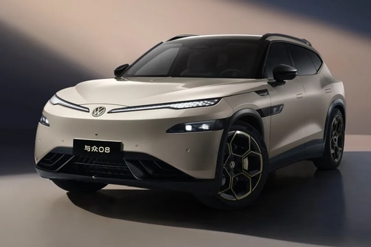 Volkswagen ID.Unyx 08: SUV điện kiến trúc 800V hợp tác cùng Xpeng chính thức sản xuất