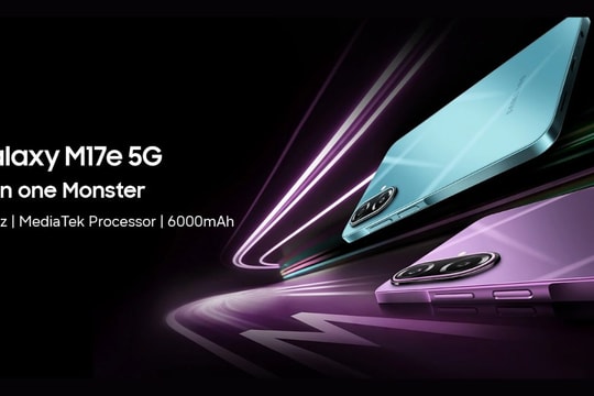 Samsung Galaxy M17e 5G ra mắt: Pin 6.000 mAh, chip Dimensity 6300 và hỗ trợ cập nhật 6 năm