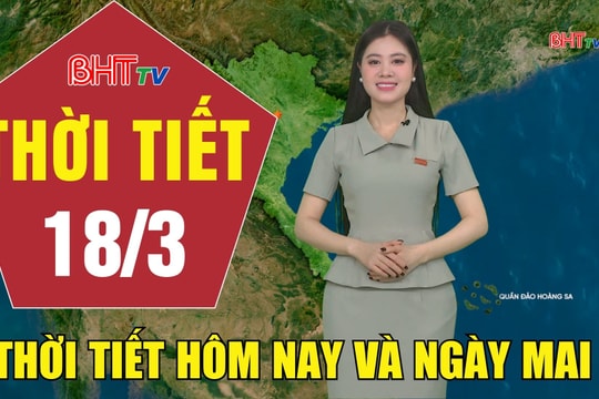 Dự báo thời tiết Hà Tĩnh đêm 17/3 ngày 18/3/2026