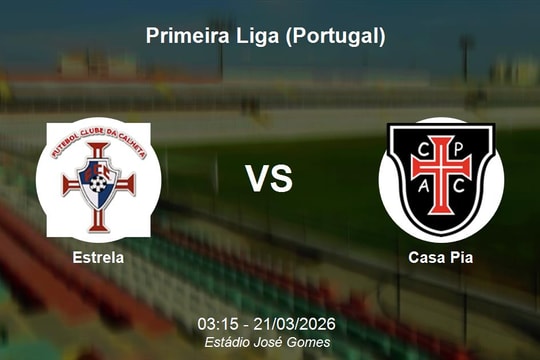 Nhận định Estrela vs Casa Pia - Primeira Liga (Portugal)