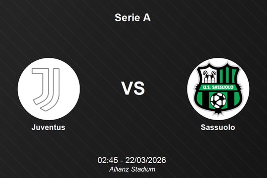 Nhận định Juventus vs Sassuolo - Serie A: Thử thách cho tham vọng Top 4 tại Allianz Stadium