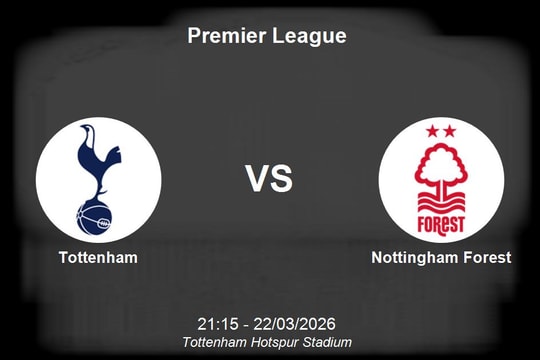 Nhận định Tottenham vs Nottingham Forest - Premier League: "Chung kết ngược" căng thẳng
