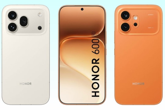 HONOR 600 Series lộ diện: Thiết kế tương đồng iPhone 17 Pro cùng pin silicon 9.000mAh