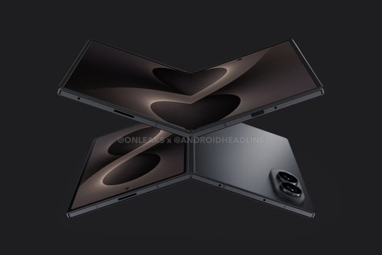 Samsung Galaxy Wide Fold lộ diện qua ảnh render: Bước đi thay đổi định nghĩa điện thoại gập