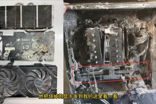 Card đồ họa RTX 5060 vẫn hoạt động thần kỳ sau vụ hỏa hoạn nghiêm trọng