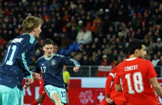 Wirtz tỏa sáng rực rỡ giúp Đức đánh bại Thụy Sĩ 4-3 trong cơn mưa bàn thắng