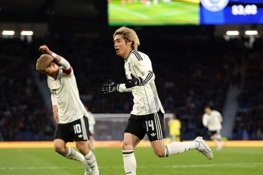 Junya Ito ghi bàn quyết định phút 84, Nhật Bản hạ gục Scotland ngay tại Hampden Park
