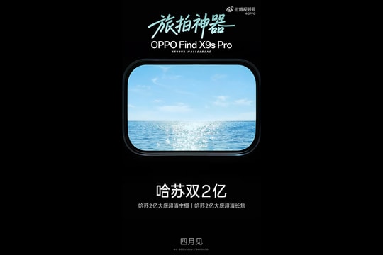 OPPO xác nhận Find X9s Pro: Hai camera 200MP và pin 7000mAh trong thân hình nhỏ gọn