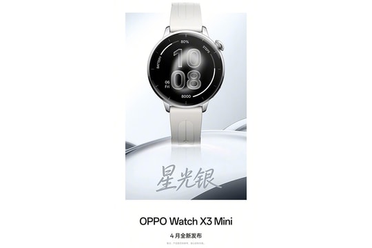 OPPO Watch X3 Mini lộ diện: Thiết kế nhỏ gọn cùng tính năng chuyên biệt cho phái nữ