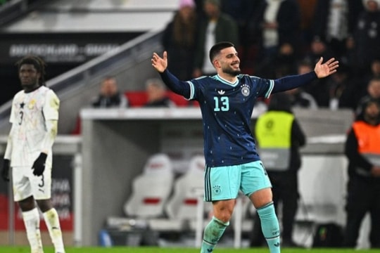 Tuyển Đức đánh bại Ghana 2-1: Deniz Undav tỏa sáng phút cuối cứu rỗi Cỗ xe tăng