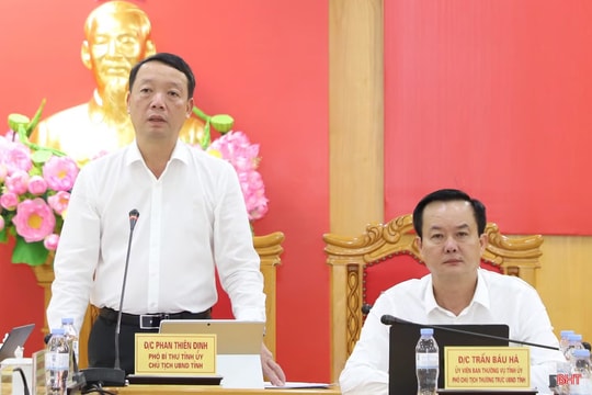 Quyết liệt chỉ đạo, điều hành, tăng trưởng kinh tế quý I của Hà Tĩnh ước đạt 12,42%